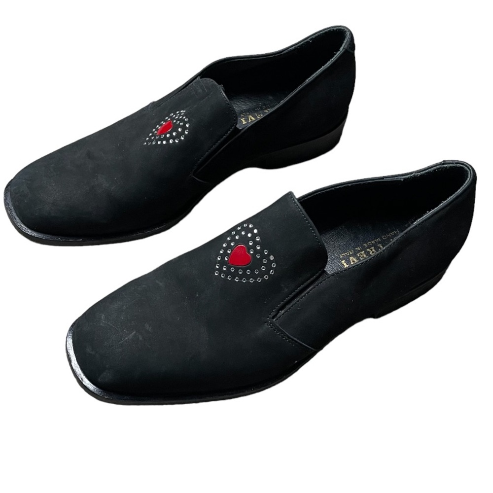 Missouri For Trevi Classic Handmade Suede Italian Loafers EU 37, US 6.5